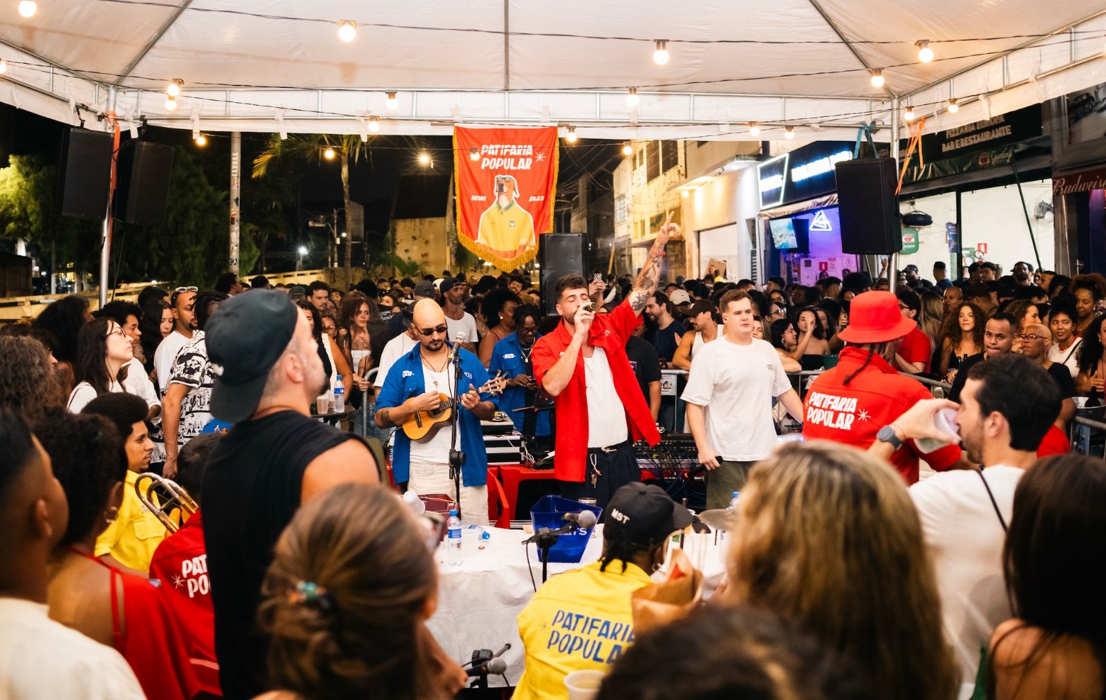 Patifaria Popular lança “Vira Lata” em show gratuito: Los Brasileros, DMAX e Dida Sallo produzem a faixa