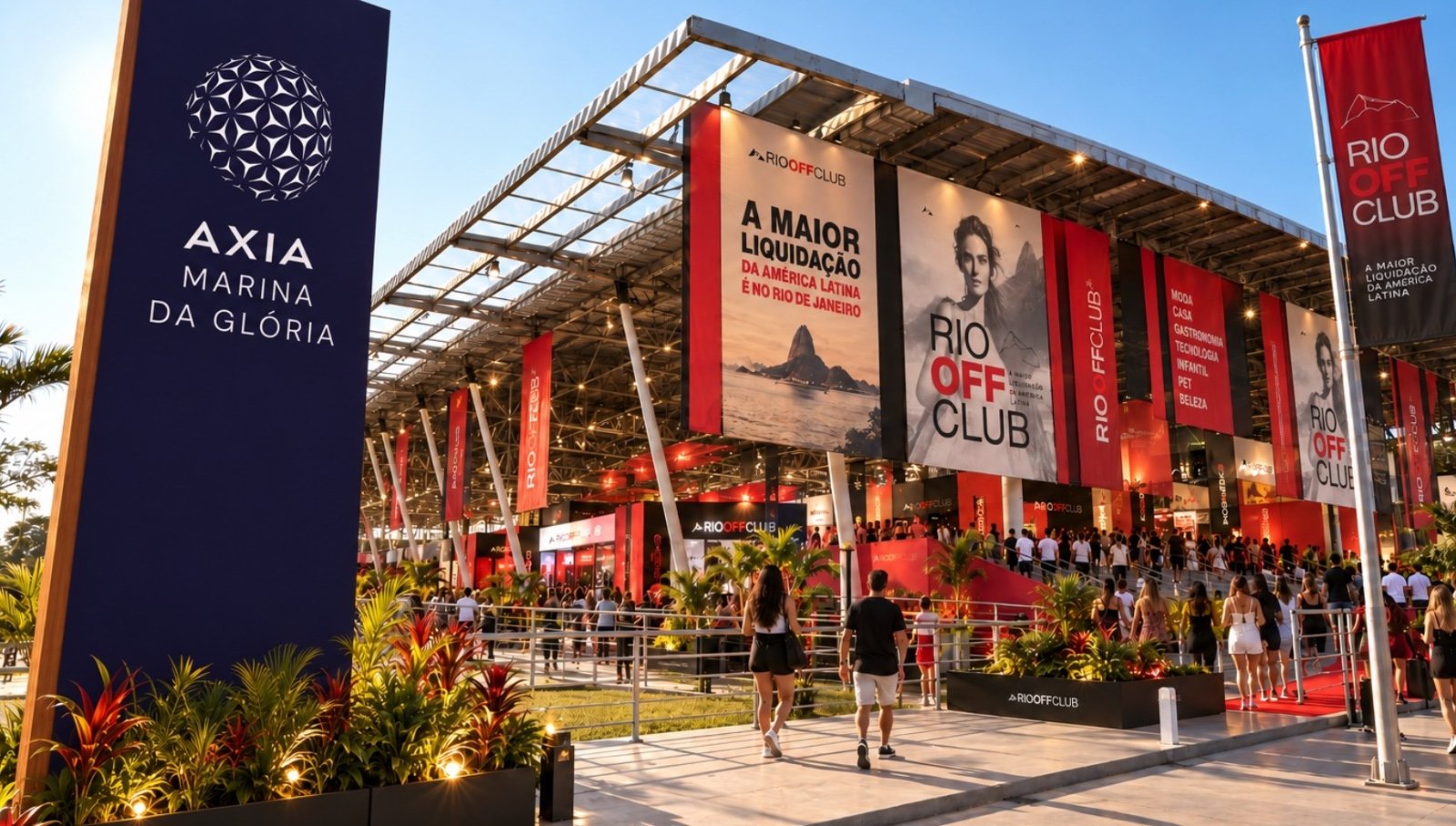 Rio Off Club leva grandes marcas do país para sua primeira edição na Axia Marina da Glória